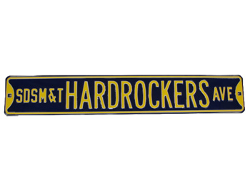 Street Sign Sdsm&T Hrockers