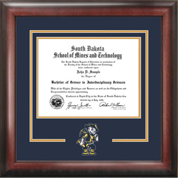 Diploma Frame Satin W/Grubby