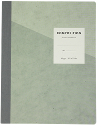 Composition Book Dotted
