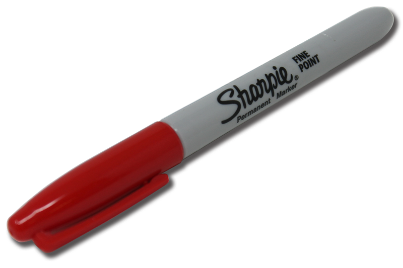 Sharpie Neon Permanent Marker - Fine Point - Orange