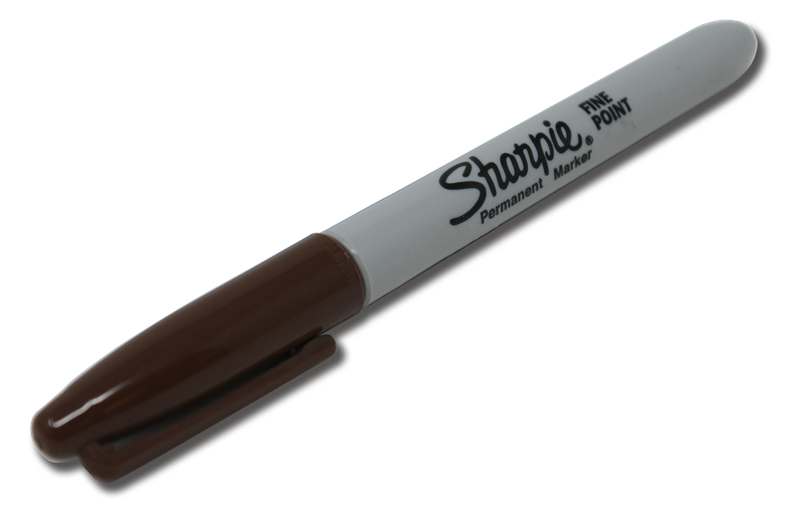 Sharpie Permanent Marker Fine - Brown