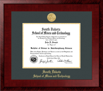 Diploma Frame Honors Mahogany