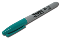 Sharpie Fine Point Aqua