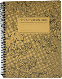 Decomposition Notebook – College Ruled – Spiral Bound – Cascade Hops
