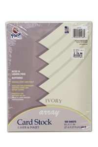 Card Stock Ivory Pacon