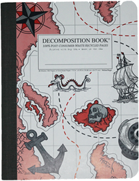 Decomposition Book – Grid Ruled – Treasure Coast