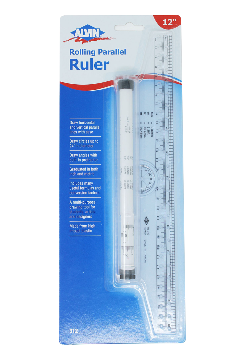 Rolling Ruler - parallels & perpendiculars lines 