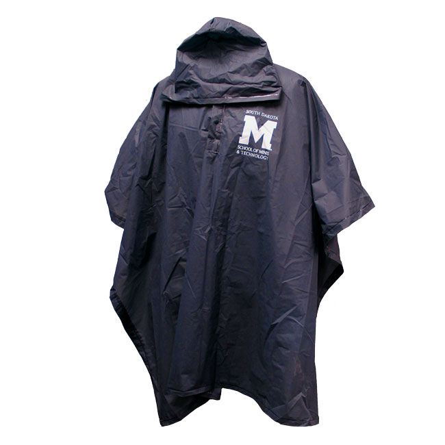 Rain Poncho Pack M Logo Storm Duds 