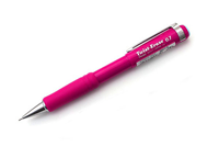 Image of Pentel Mechanical Pencil with Twist Eraser -  pink