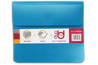 Binder+ Expanding File Turquoise