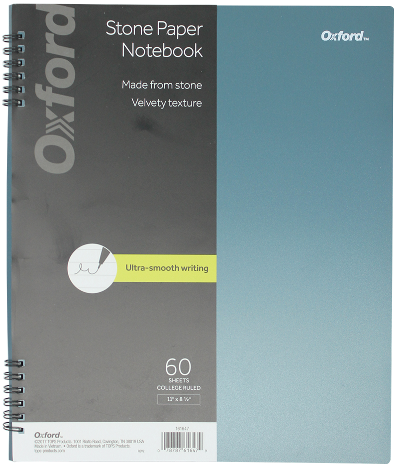 Notebook Stone Paper Notebook By Oxford