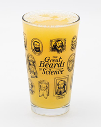 The Great Beards Of Science Pint