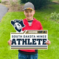 HOME OF A SOUTH DAKOTA MINES ATHLETE SDSM-LWN-15