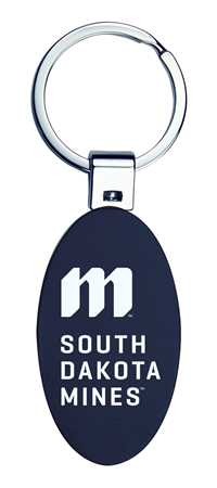 The Fanatic Oval Metal Key Tag