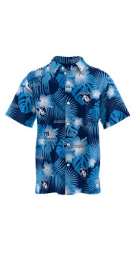 Prosphere Ss Button Shirt F23085 Hawaiian