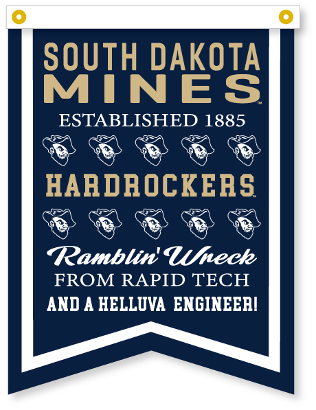 Collegiate Pacific School Ramblin Wreck Banner (SKU 105711946)
