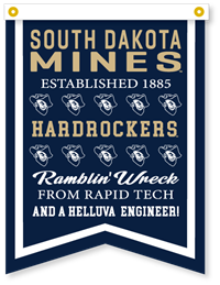 Collegiate Pacific School Ramblin Wreck Banner