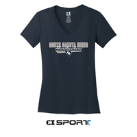 CI SPORT LADIES SS TEE V-NECK F24008 PHILLIPS