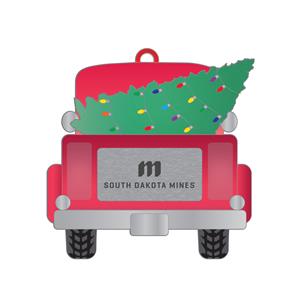 Lxg Truck Pewter Ornament