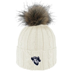 Logofit Alps Knit Cuff Hat Grubby Logo Cream - main view