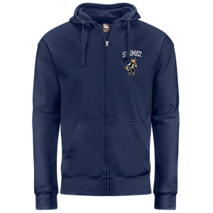 J-America Full Zip Hood F26078 Sdsmt Grubby - main view