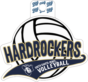 Blue 84 Sticker F26096 Centrist Volleyball - main view