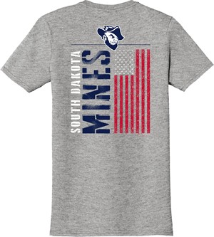 College House Ss Tee F26139 Patriotic - main view